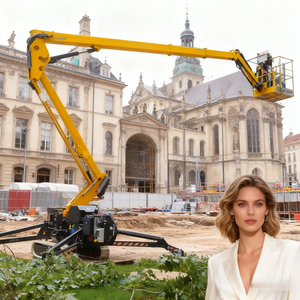 Conception tout temps d'ascenseur autopropulsé d'araignée à chenilles de 18m IP54 évalué - Product Image 3