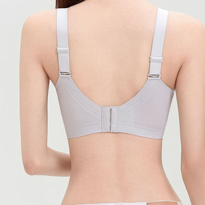 Phụ nữ cộng với kích thước áo ngực liền mạch mềm hỗ trợ thoải mái đồ lót hàng ngày đồ lót mở Sheer phụ nữ vú đầy đủ lên áo ngực - Product Image 5