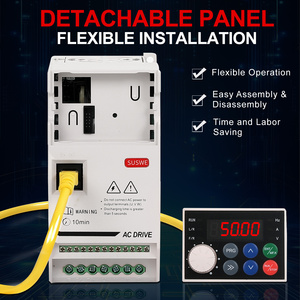 Convertitore di frequenza Inverter da 60hz a 50hz monofase 220V trifase 220V dispositivo di controllo variatore di velocità - Product Image 3