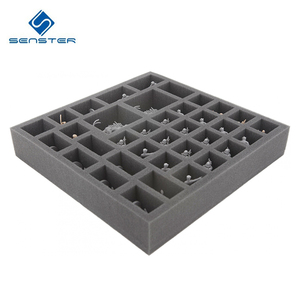 Tùy Chỉnh Mật Độ Cao Đen <span class=keywords><strong>Sponge</strong></span> Foam <span class=keywords><strong>Sheet</strong></span> Tray Cho Ống Thử Nghiệm Chèn Với Lỗ - Product Image 4