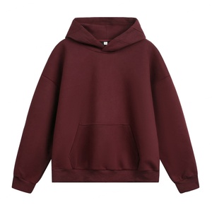 Men's Unisex Autumn Zipper-Up Oversized Hoodies Sweatshirts Custom Logo Heavyweight Fleece Eco-Friendly - Product Image 6