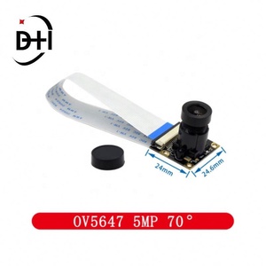 For <b>Raspberry</b> <b>Pi</b> 4 Night Vision Fisheye <b>Camera</b> <b>5MP</b> OV5647 70/95/160 Degree Focal Adjustable <b>Camera</b> for <b>Raspberry</b> <b>Pi</b> 3 Model B - Product Image 6