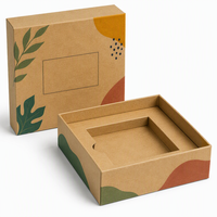 Boîte rigide de luxe sur mesure avec logo OEM, deux pièces, avec insert en mousse de papier pour coffret cadeau cosmétique, rouge à lèvres, boîte avec couvercle et base.