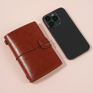 Vente en gros de cahiers en papier kraft pour étudiants-Carnets en cuir PU imprimés avec logo personnalisé-Commande en gros de fournitures scolaires - Product Image 5