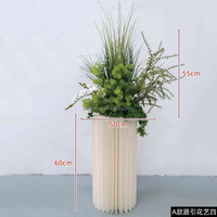 Champ vent forêt mariage vert fleur boule fleurs artificielles en gros fleurs artificielles pour la décoration de mariage