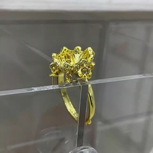 10718DIY S925 <b>Silver</b> <b>Ring</b> with Empty Support Multiple Beads 5-7mm Beads <b>Silver</b> Jewelry <b>Set</b> Accessories Pearl <b>Rings</b> - Product Image 3