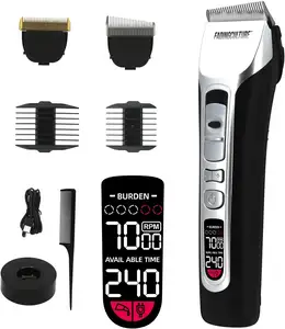 La tondeuse à cheveux sans fil Fadify 2.0 Instant Fade Culture rechargeable avec écran LED