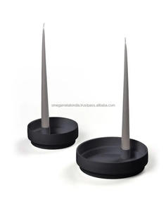 Candelabro decorativo negro para decoración del hogar, venta al por mayor - Product Image 1