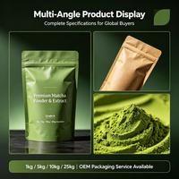 JULYHEALTH Ceremonieel Matcha Poeder - 100% Zuiver, Steenmaler-gegratuleerd, Bulk Ingrediënt voor Premium Dranken & Snoepgoed