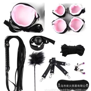 Nouvel ensemble de 10 rubans en peluche tissés pour adultes, jouets sexuels érotiques, menottes, sangles de bondage, jouets alternatifs - Product Image 4