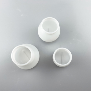 Nhựa thổi đúc các bộ phận thổi đúc UL94 đánh giá sản phẩm vật liệu mờ HDPE tùy chỉnh tấm vải liệm và cơ sở cho bóng đèn LED - Product Image 6