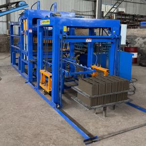 Beton blok kalıplama makinesi fiyat mikser konveyör 4-18 çimento tuğla makinesi paletleme makinesi - Product Image 3