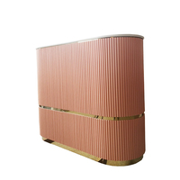 Comptoir de caisse moderne pour boutique de vêtements Guya CT-60, en panneaux MDF laqués, origine Zhejiang
