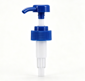 Pompe à lotion en plastique 33/410 à long bec, bouchon bleu, économique, pour distributeur de savon liquide pour les mains, pour flacon cosmétique, prête à être expédiée - Product Image 1