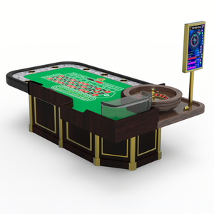Mesa de Juego de <span class=keywords><strong>Ruleta</strong></span> <span class=keywords><strong>Europea</strong></span> de Lujo, Personalizada, de Madera Maciza, para Casino, Club, Juego de Apuestas, Profesional, Premium, 0 00 - Product Image 5