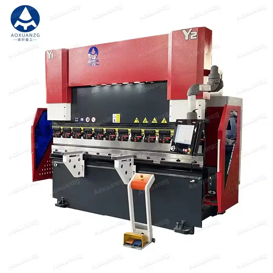 63t2500 CNC kim loại gấp Máy tấm tấm Máy uốn điều khiển hk58t với 2D thủy lực tự động Báo Chí phanh