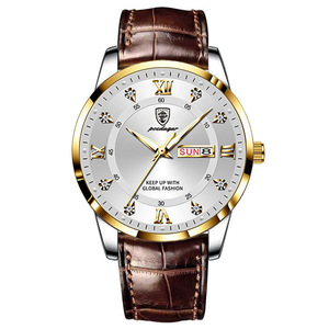 Nuevo reloj luminoso resistente al agua para hombre, calendario dual, reloj de pulsera de cuarzo ultrafino, artículo más vendido - Product Image 2