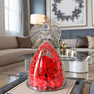 Rosa Eterna en Cúpula de Cristal, Regalo Hecho a Mano para Días Festivos - Product Image 5