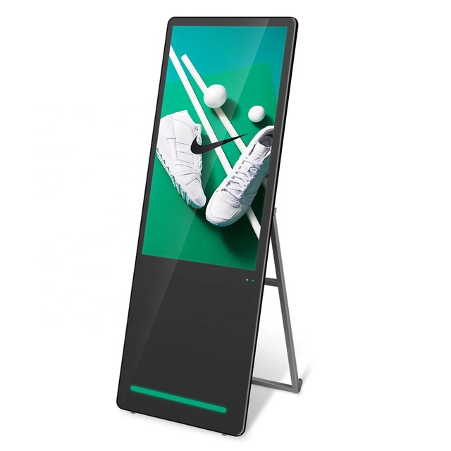 Refee 40 Inch Android Poster LCD Advertising Players Touch Screen Monitor Portable Digital Signage and Displays