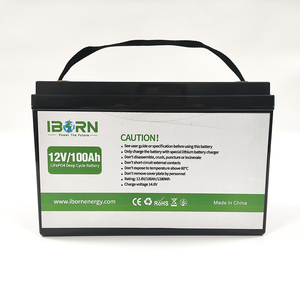 Paket baterai Lithium Ion LiFePO4 12V, untuk sistem surya 100Ah/200Ah/300Ah 1280Wh 6000 siklus - Product Image 3