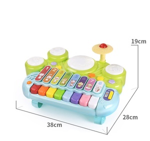Clavier de piano électronique en plastique coloré pour l'éveil musical précoce, avec 8 gammes de notes, instrument de musique jouet pour bébés et enfants, vente en gros - Product Image 4