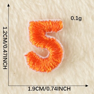 Personalized <b>Name</b> Patches <b>Iron</b>-<b>on</b> Letters Numbers for Kids Clothes School Uniforms Backpacks Gifts Crafting - Product Image 4