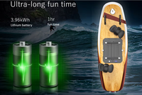 Planche de surf électrique unisexe 55 KM/H haute puissance 15KW en fibre de carbone Jet Body Board Ocean Water Manufactured High-Powered Jet