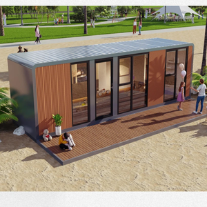 Luxury 8.4m Prefabricated Apple Cabin Modular Tiny <strong>House</strong> for Resort - Product Image 6