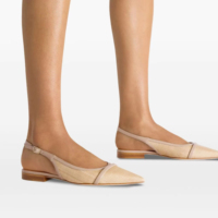 Sandales plates à bout pointu pour femmes, sexy et tendance, chaussures plates en raphia tissé élégantes pour femmes