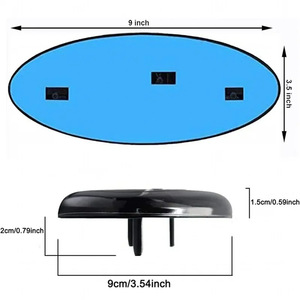 Emblema ovalado de 7 y 9 pulgadas para capó delantero y portón trasero para <span class=keywords><strong>Ford</strong></span> F150 F250 Explorer <span class=keywords><strong>Focus</strong></span>, accesorios para coche - Product Image 2