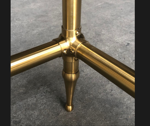 Salles de bain de luxe dans <span class=keywords><strong>les</strong></span> hôtels : Ensemble de salle de bain avec lavabo en céramique et base en acier vintage, mobilier de villa, meuble-lavabo artistique NEUF - Product Image 5