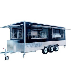 Carritos de comida callejera móvil para tacos, equipo de restaurante, equipo de cocina comercial, fibra de vidrio a la venta, Mini restaurante de Tailandia - Product Image 1