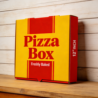 Boîtes d'emballage alimentaire de luxe personnalisées TongKun, boîtes à pizza en carton ondulé résistantes pour restaurants