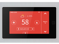 Termostato Inteligente para el Hogar con Pantalla Táctil, Programable, Compatible con Alexa y Google Home, Ahorro de Energía, HVAC, WiFi