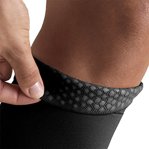 <span class=keywords><strong>Calze</strong></span> a compressione medica 15-21 mmHg a punta aperta, altezza media coscia, in maglia a pois, per il supporto delle vene varicose delle gambe - Product Image 2