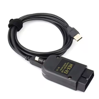 Lo Más Nuevo de 2025 VCDS Versión 25.3 en Inglés VAGCOM HEX V2, Actualización V24.7 ATMEGA162 para Herramientas de Diagnóstico de Vehículos VW/AUDI/Skoda/Seat