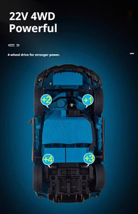 Coche <span class=keywords><strong>de</strong></span> Juguete para Niños <span class=keywords><strong>de</strong></span> Buena Calidad <span class=keywords><strong>de</strong></span> Fábrica con Música Bluetooth, USB, Educación Temprana y Ruedas Antideslizantes para Niños y Niñas, Diversión en el Patio Trasero - Product Image 6