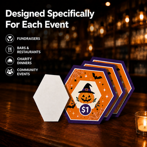 Tarjetas de Juego con Forma de Polígono para Halloween y Navidad, Aceptables para OEM, Tarjetas con Pestañas para Raspar, Boletos para Abrir - Product Image 5
