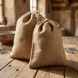 Sac en toile de jute naturelle très demandé, durable et robuste pour le riz, le blé, les céréales, les pommes de terre, les grains de café et les produits agricoles - Product Image 1