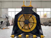Godet de criblage rotatif hydraulique pour excavatrice 5 tonnes, 15 tonnes, 18 tonnes