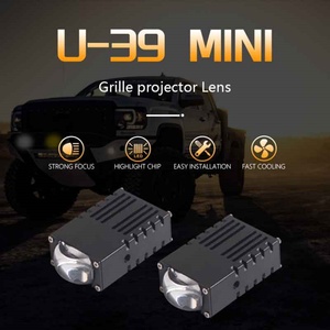 Sanvi High-quality Product U39 Mini Grille <b>Projector</b> Lens Headlight Lossless Installation Car Lamp <b>Lighting</b> System - Product Image 3