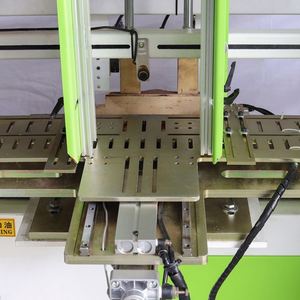 Machine à fraiser automatique double face pour le travail du bois, copieuse de formes, profilatrice à broches pour pieds de chaise - Product Image 4