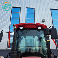 Traktor Kebun Mini Pertanian 4WD 50HP 80HP 100HP dengan Kabin, Pompa, Gearbox, dan Penggerak Roda