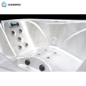 Vendita calda Plug and Play vasca idromassaggio <span class=keywords><strong>3</strong></span> persona sistema di controllo Balboa HydroRelax vasca da bagno Spa all'aperto - Product Image 5
