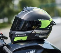 Nouveau Casque Modulable à Double Visière avec Fonction Relevable pour Moto Tout-Terrain, Taille Unique, Emballé en Boîte