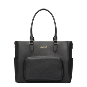 Sac de travail pour <span class=keywords><strong>femme</strong></span> en <span class=keywords><strong>cuir</strong></span> PU grainé avec logo personnalisé classique, grand sac pour ordinateur portable, bonne quincaillerie, sac pour <span class=keywords><strong>femme</strong></span> - Product Image 1