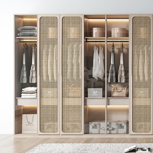 New Design Wooden Extendable Plywood <strong>Door</strong> <strong>Wardrobe</strong> for Bedroom Dining Living Room - Product Image 2