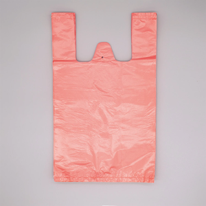 Sacs de courses réutilisables avec logo personnalisé, entièrement imprimés, en <span class=keywords><strong>plastique</strong></span> compostable, pour l'emballage <span class=keywords><strong>alimentaire</strong></span>, échantillons gratuits, sacs en forme de T-shirt - Product Image 4