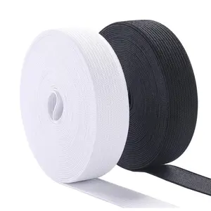 0.8mm Thickness Sewing Elastic Band 3/4 Inch Wide Heavy Stretch High Elasticity Knit Elastic Band for Sewing Waistband