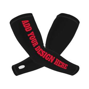 كم مخصص لحماية الذراع كم ذراع رياضي حماية من خلال حماية شعار شخصي نص بيسبول من البوليستر و سبانديكس - Product Image 4